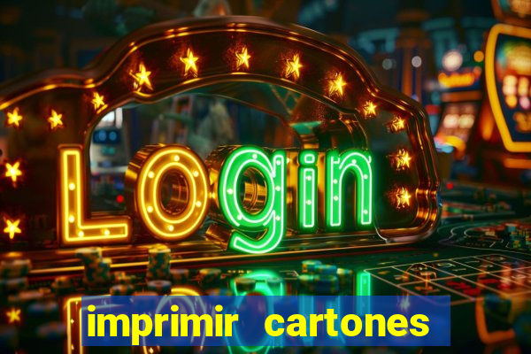 imprimir cartones de bingo